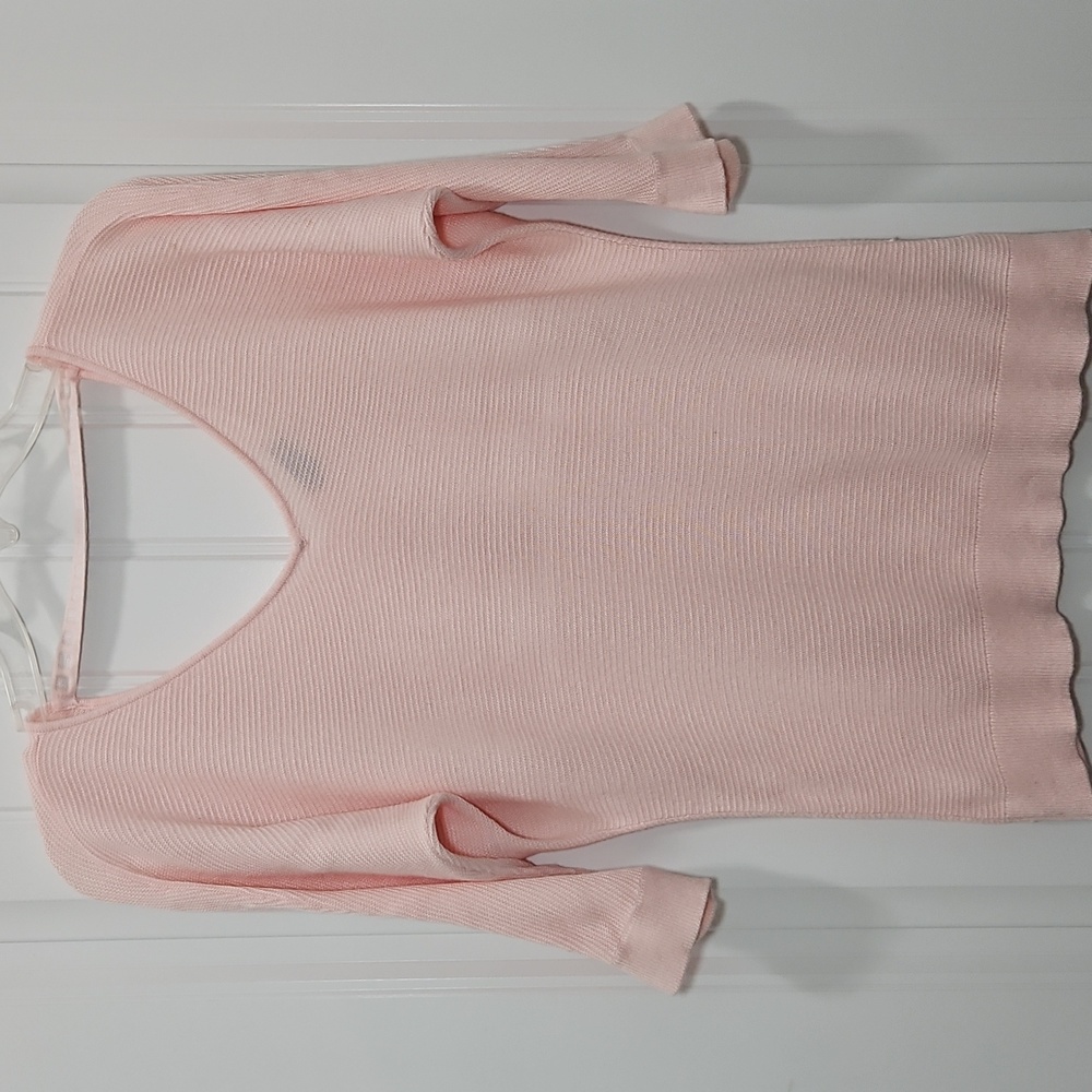 Express Dolman 3/4 Sleeve Sweater Embellished